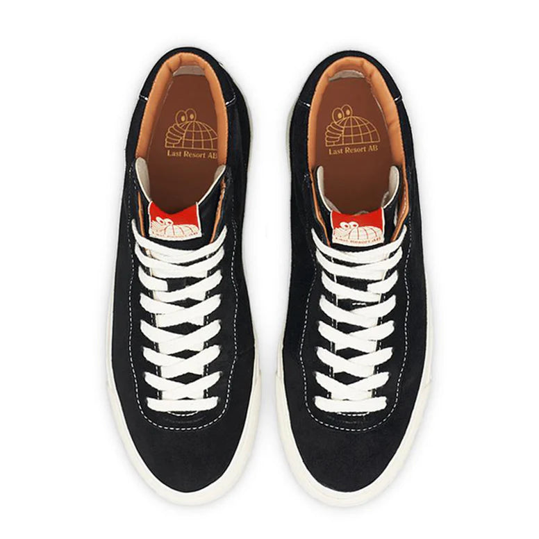 LAST RESORT AB VM001 SUEDE HI MENS SHOES - BLACK/WHITE freedomfm byron bay australia 