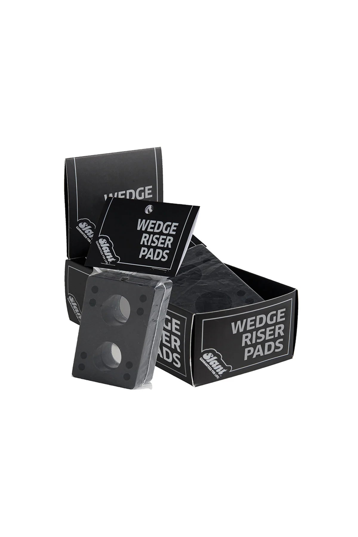 The Slant Wedge Risers boosts turning radius and increases carving ability. 1 set = 2 riser pads, 1/4" - 1/2" Wedge. freedomfm byron bay