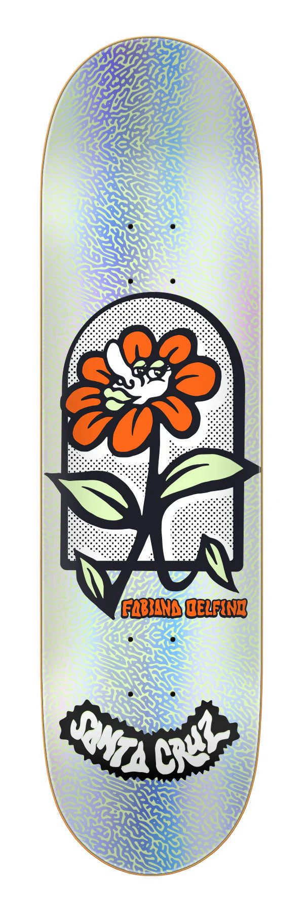 SANTA CRUZ Flower Frame Skateboard Deck - 8.0" freedomfm skate byron bay australia