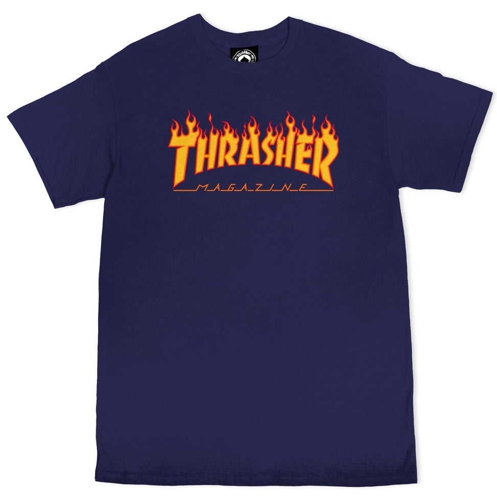 THRASHER Flame Tee freedomfm byron bay