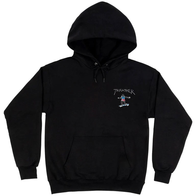 Thrasher Gonz Mini Logo Black Hoodie freedomfm byron bay australia