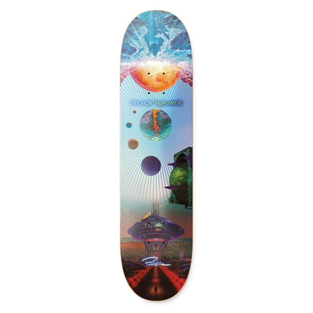 Primitive New World P Rod Skateboard Deck - 8.25" freedomfm byron bay australia 