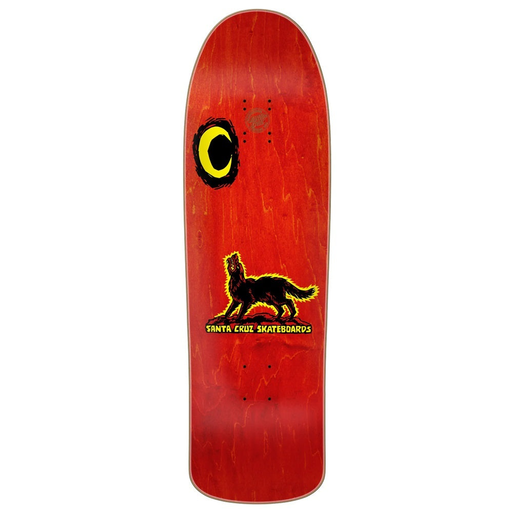 SANTA CRUZ Kendall Wolf Skate Deck 9.28" freedomfm byron bay australia 