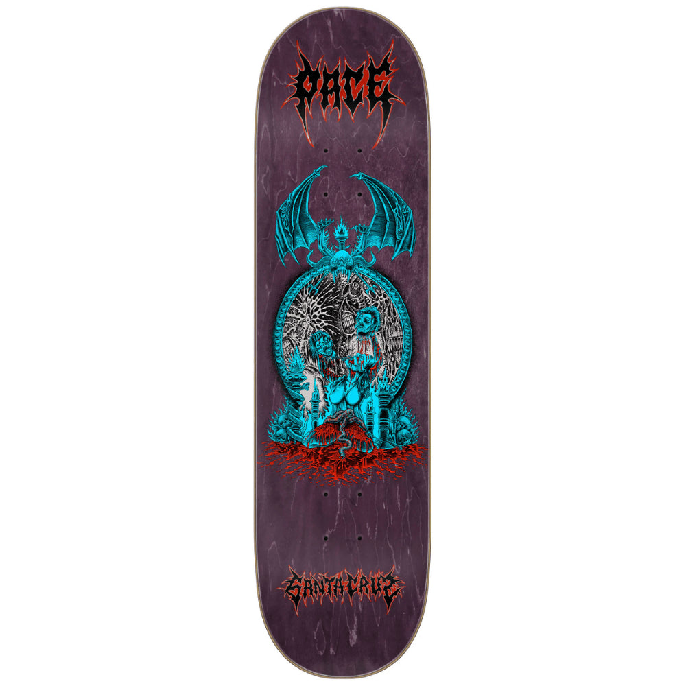 SANTA CRUZ Pace Mirror 8.25 Skateboard Deck freedomfm australia