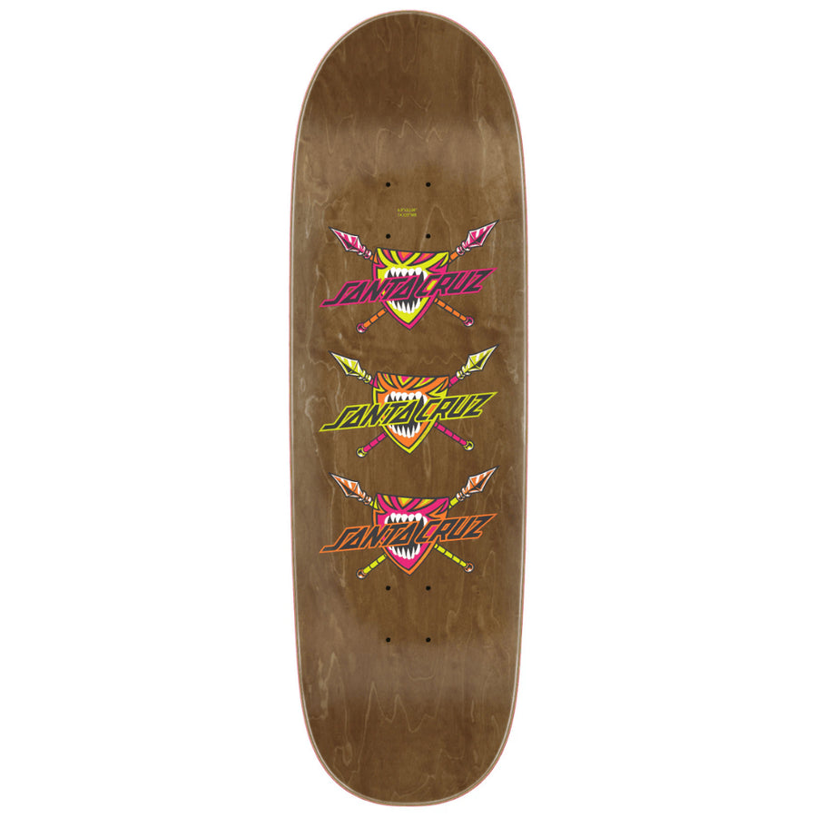 SANTA CRUZ Salba Firedance Egg Skateboard Deck 8.8"