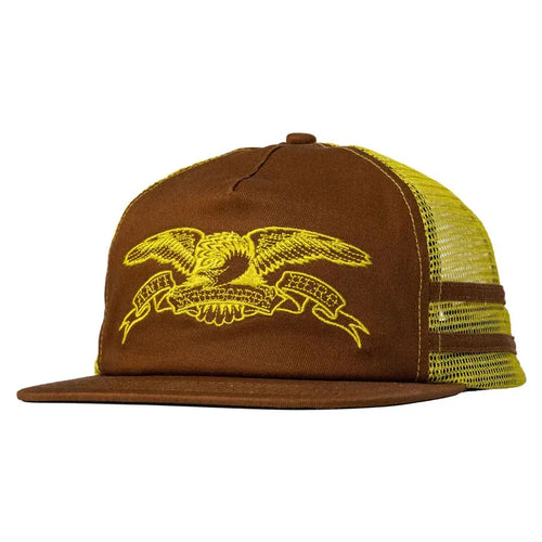 ANTI-HERO Basic Eagle Brown Mustard Trucker Hat