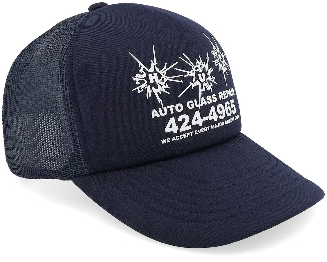 HUF Auto Glass Trucker Green