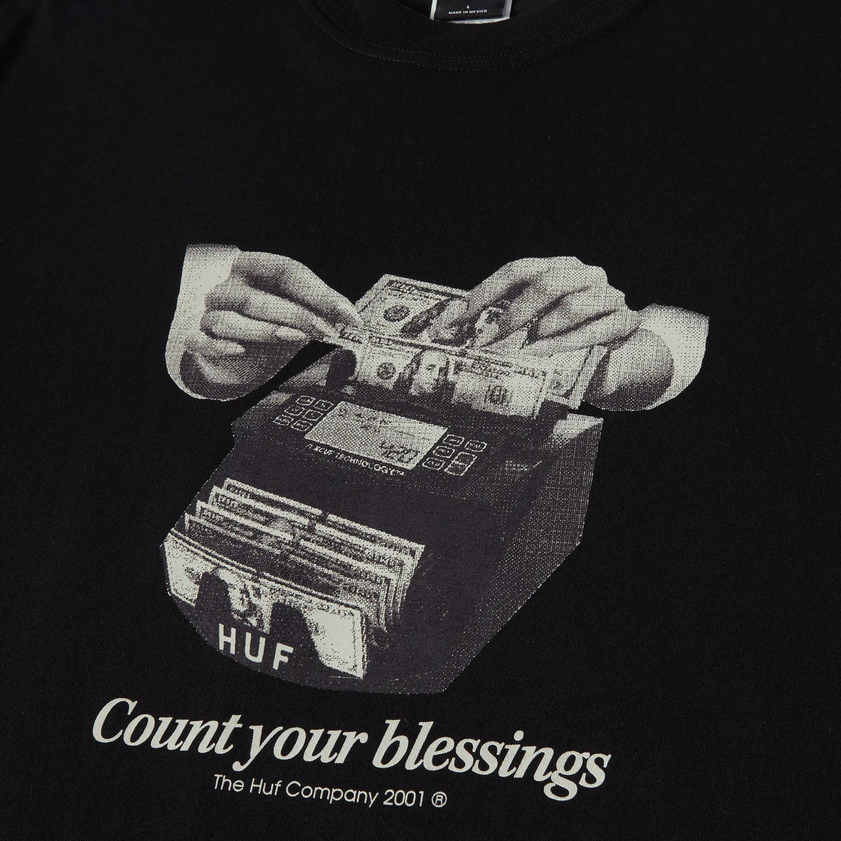 HUF-BLESSINGSS/STEE-BLACKL byron freedomfm