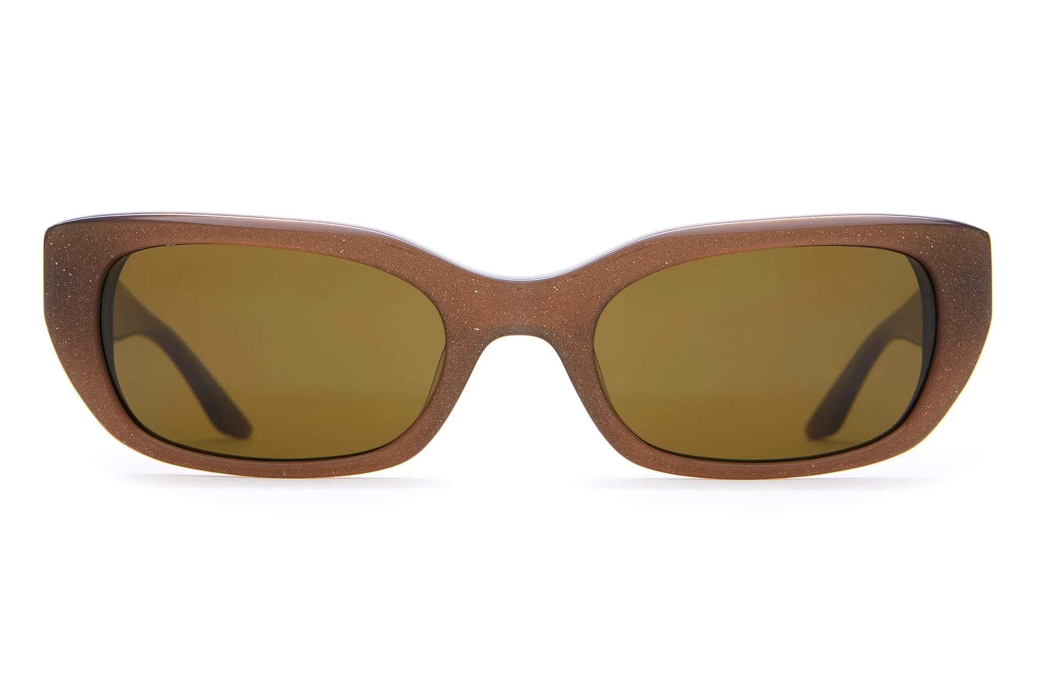 CRAP EYEWEAR - The Gothic Breeze - Recycled Brown Glitter