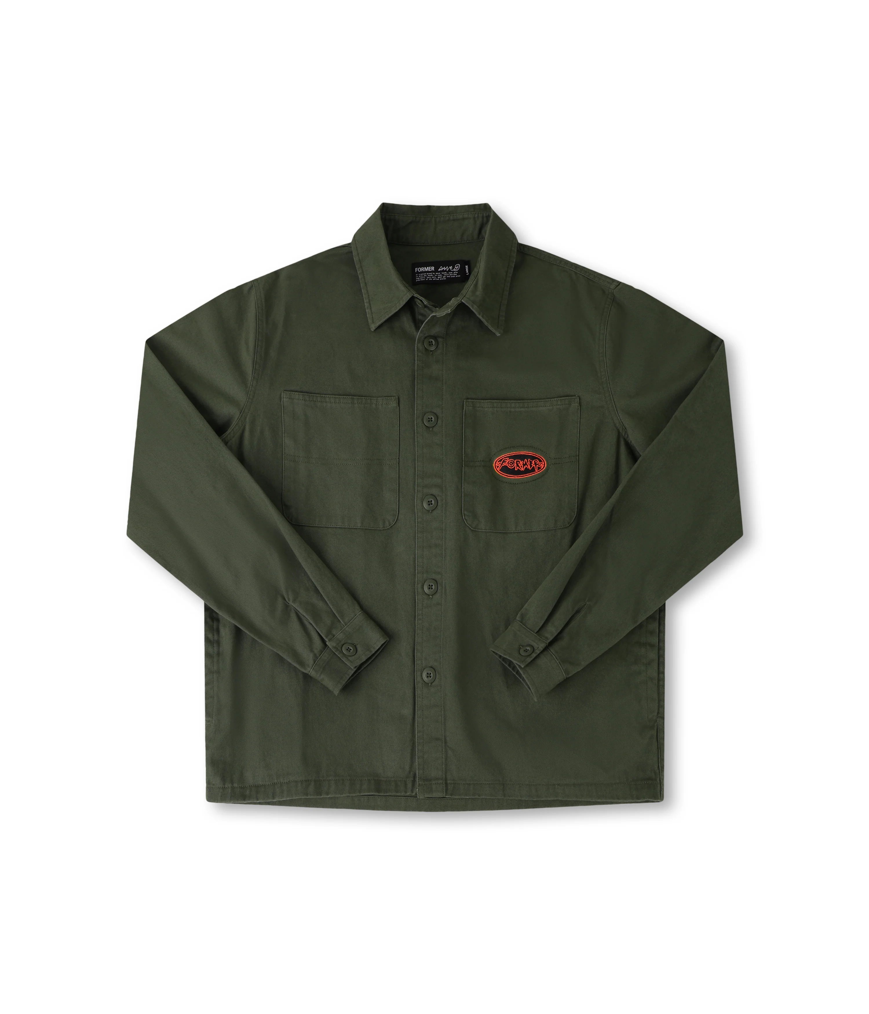 former reynolds flatline ls overshirt freedomfm skate australia 