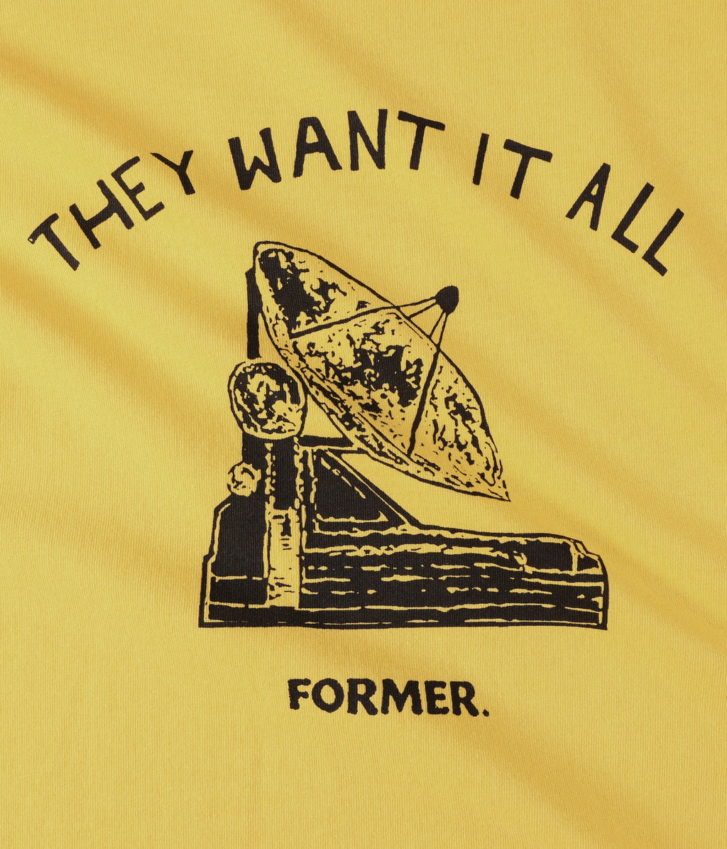 former byron bay australia freedomfm satelite t-shirt