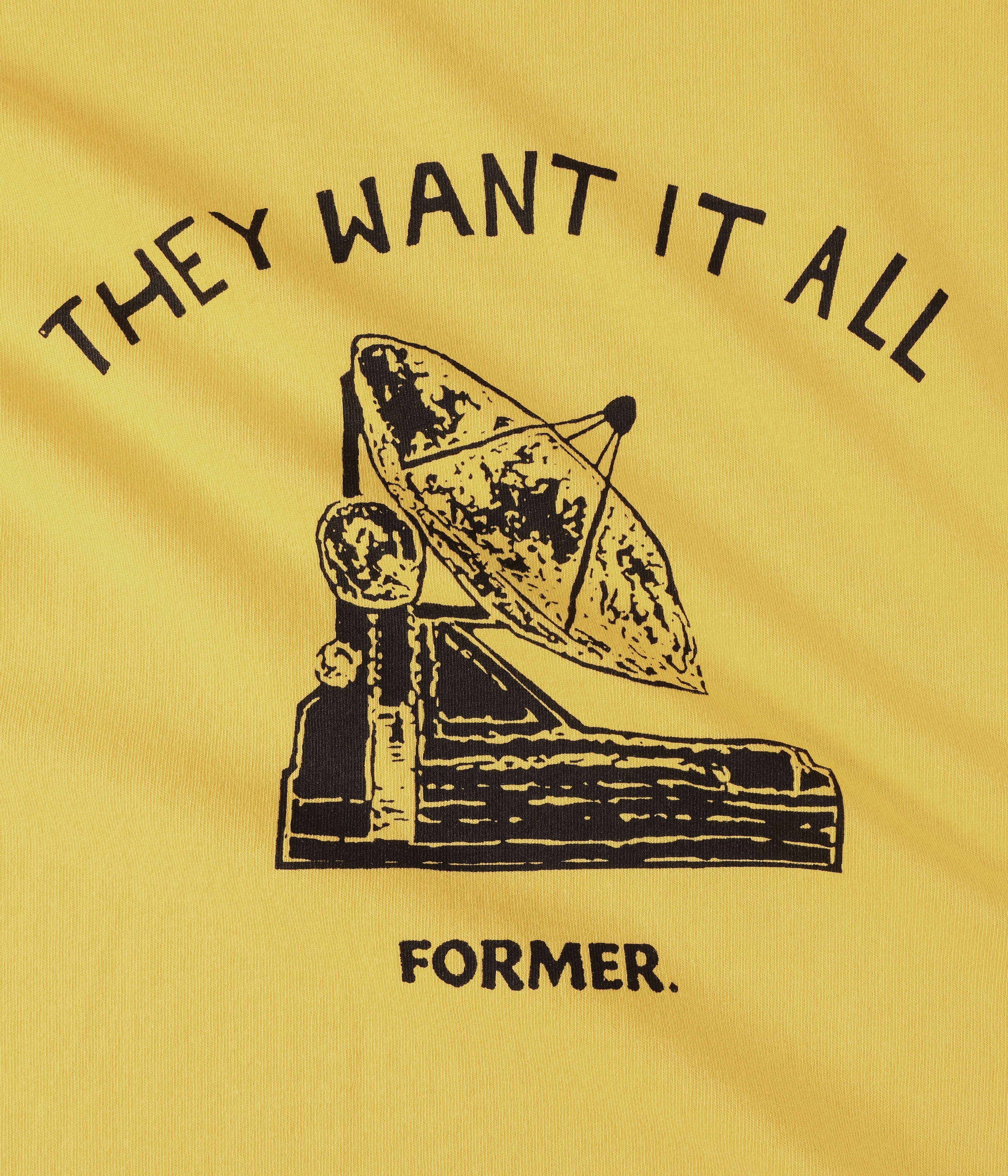 former byron bay australia freedomfm satelite t-shirt