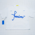 CLASSIC LOGO CROP TOP - LIGHT TEE - WHITE