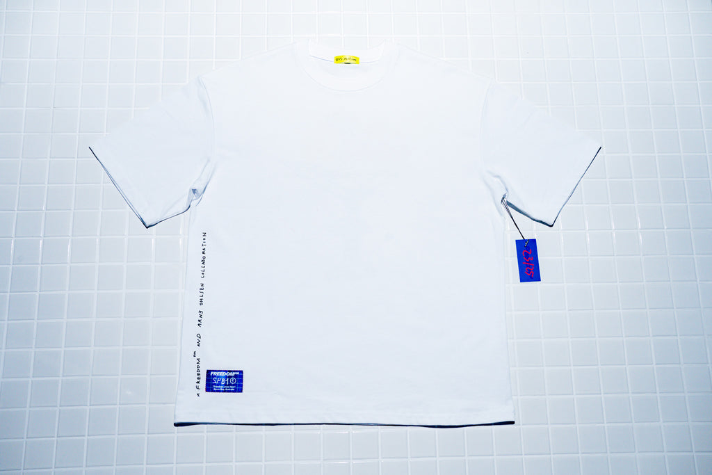“FRUITS” Arne x FM Heavy weight boxy tee - WHITE
