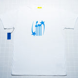 STAR LOGO LIGHT TEE - WHITE
