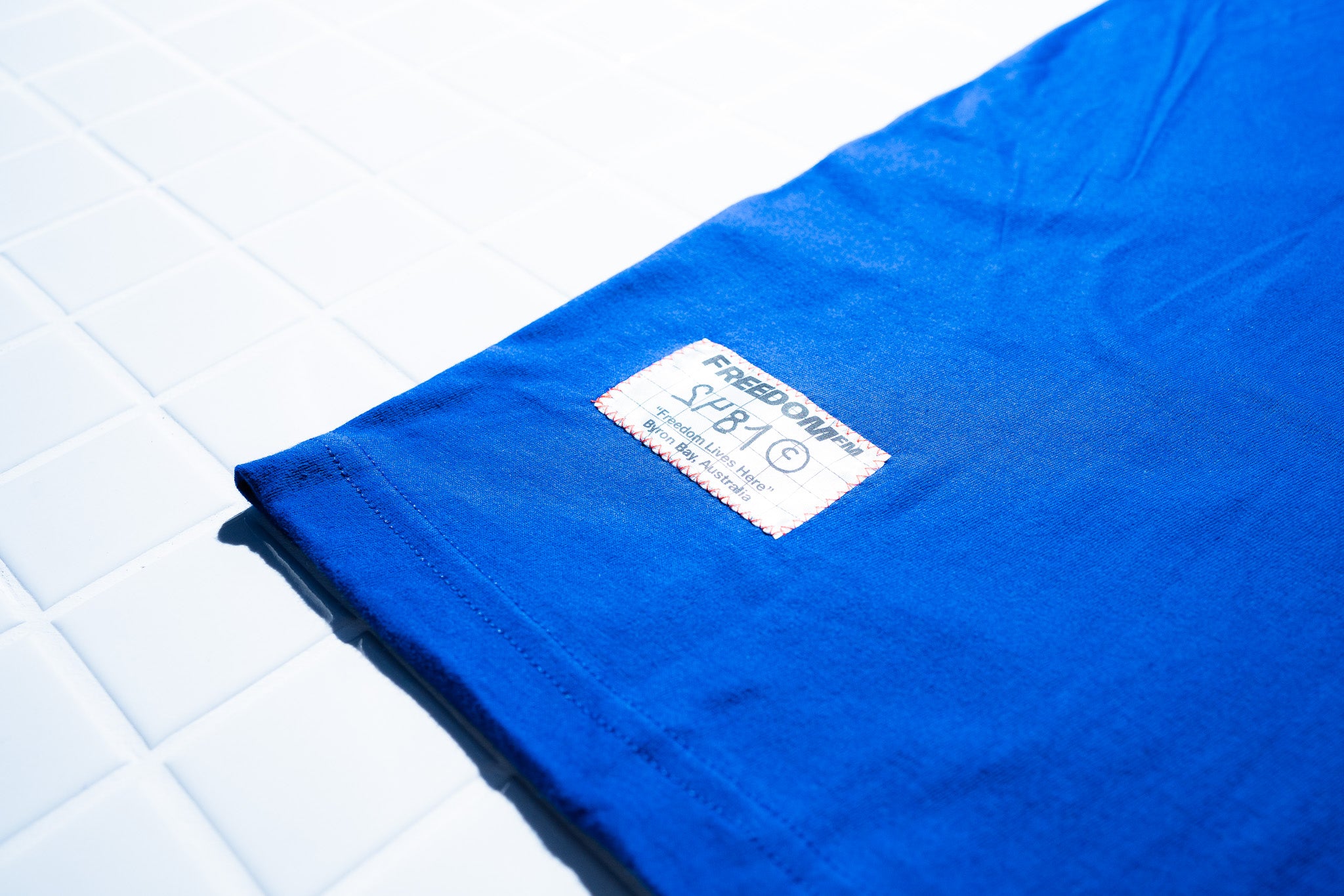 STAR LOGO LIGHT TEE - BLUE