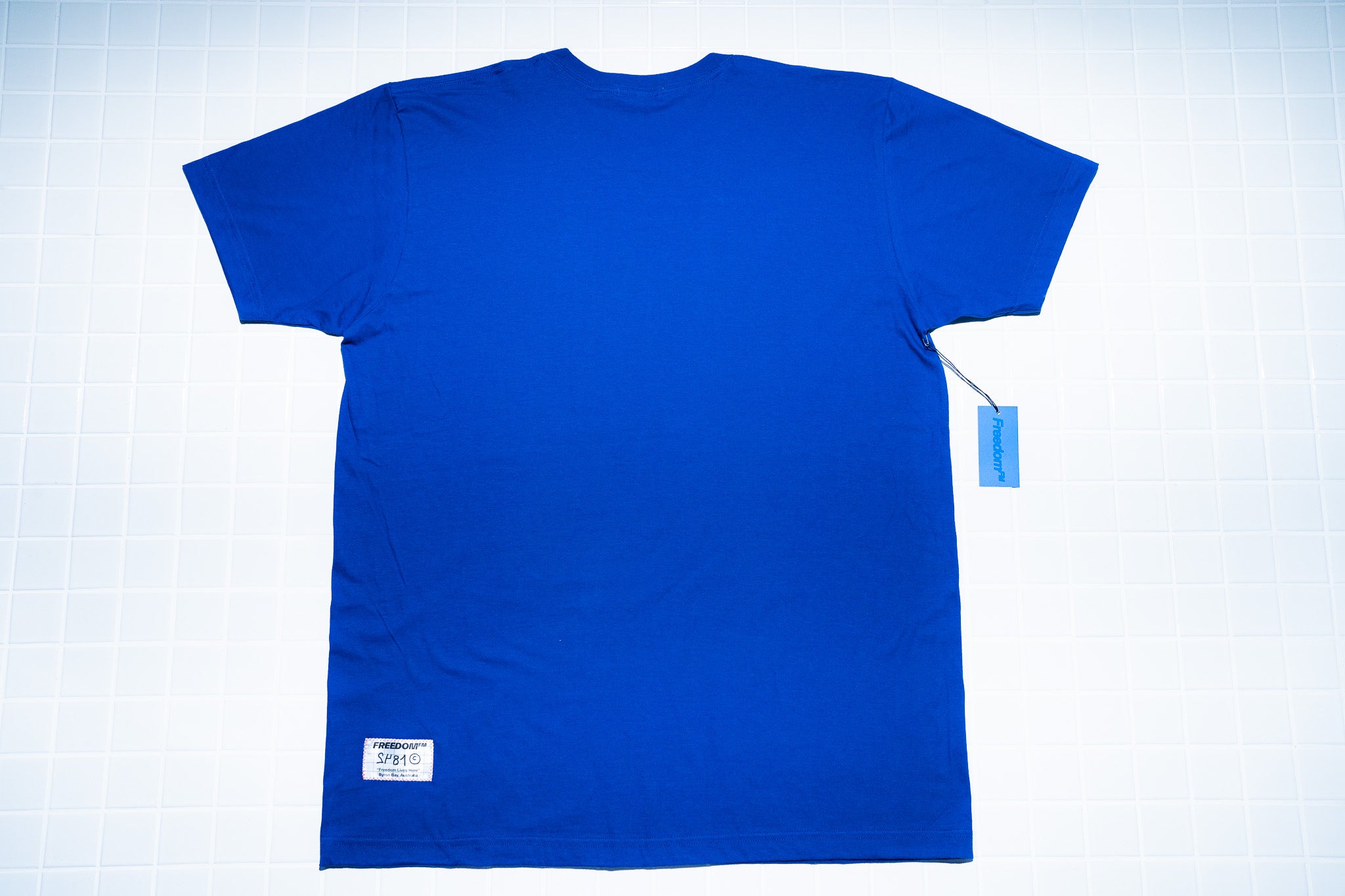 STAR LOGO LIGHT TEE - BLUE
