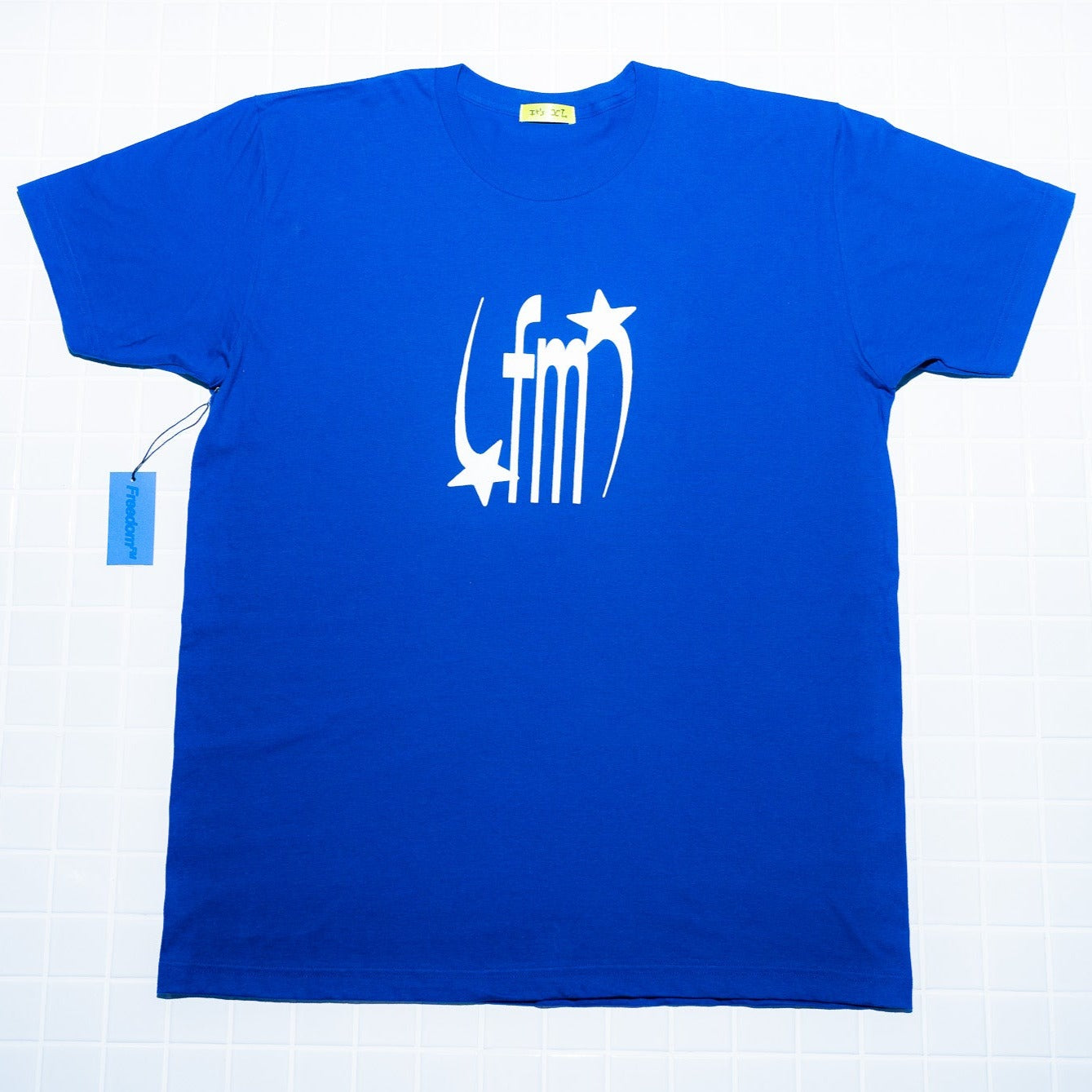 STAR LOGO LIGHT TEE - BLUE