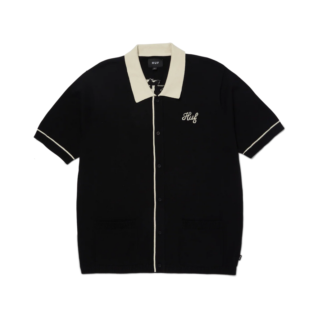 freedomfm byron bay HUF Icarus Knit Top Black