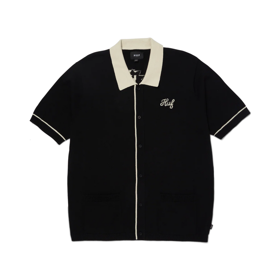 HUF Icarus Knit Top Black