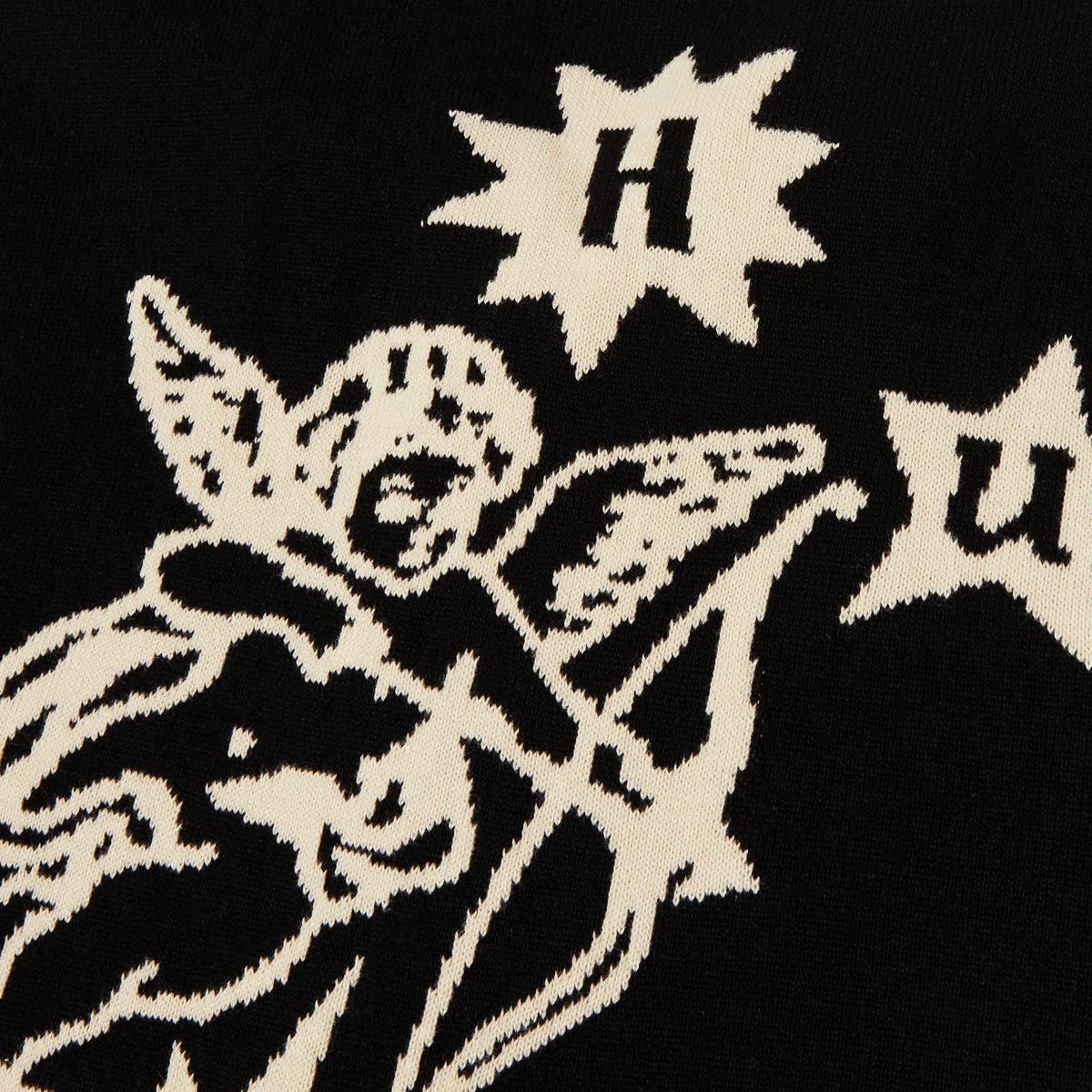 freedomfm byron bay HUF Icarus Knit Top Black
