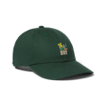 HUF Bloom CV 6 Panel Hat Hunter Green freedomfm australia 