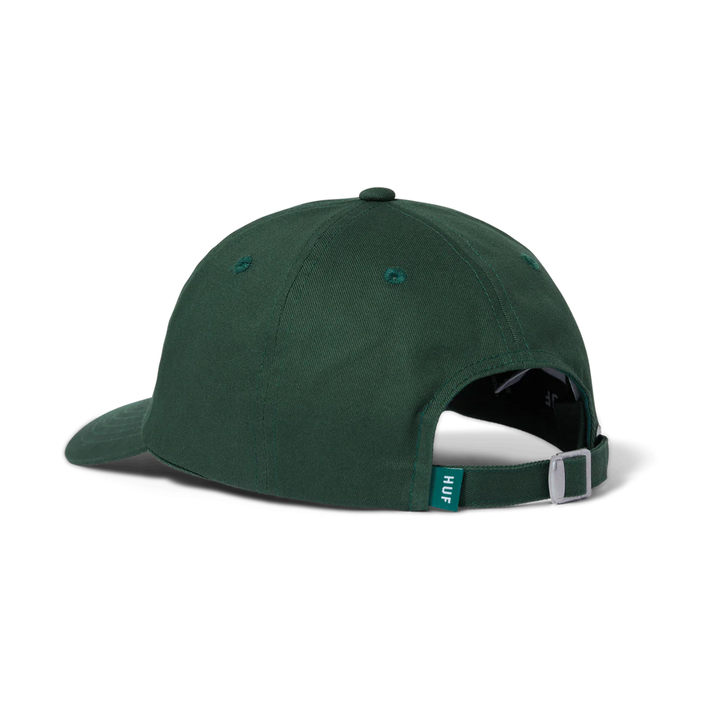 HUF Bloom CV 6 Panel Hat Hunter Green freedomfm australia 