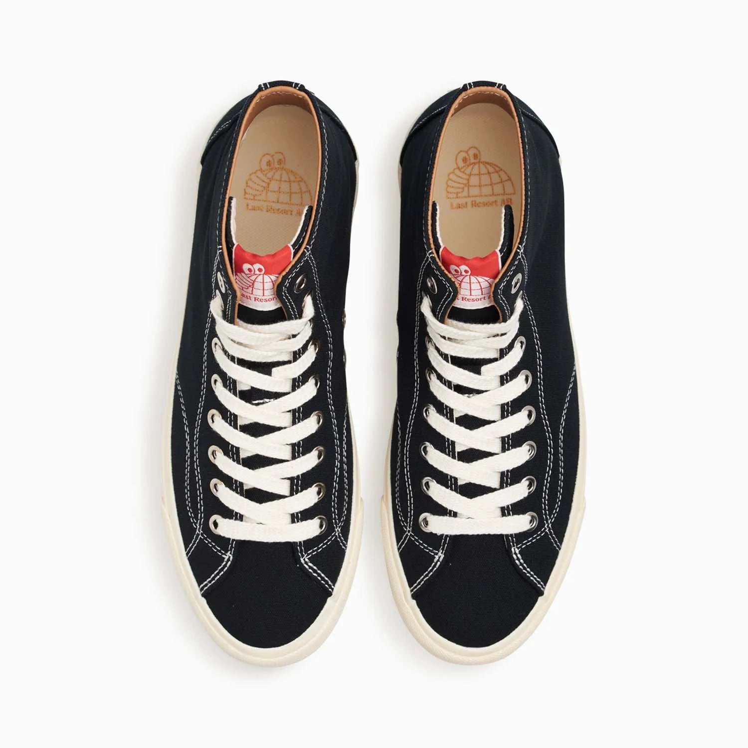 LAST RESORT VM003-Hi Canvas (Black/White)