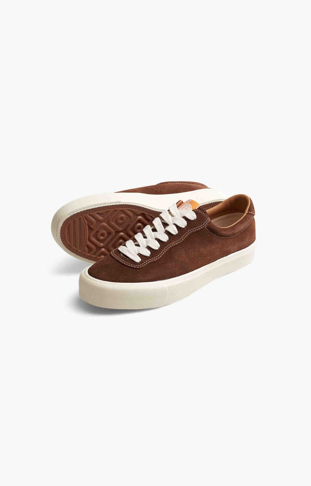 Last Resort AB VM001 Lo Suede Mens Shoe, Choc Brown/White freedomfm byron bay