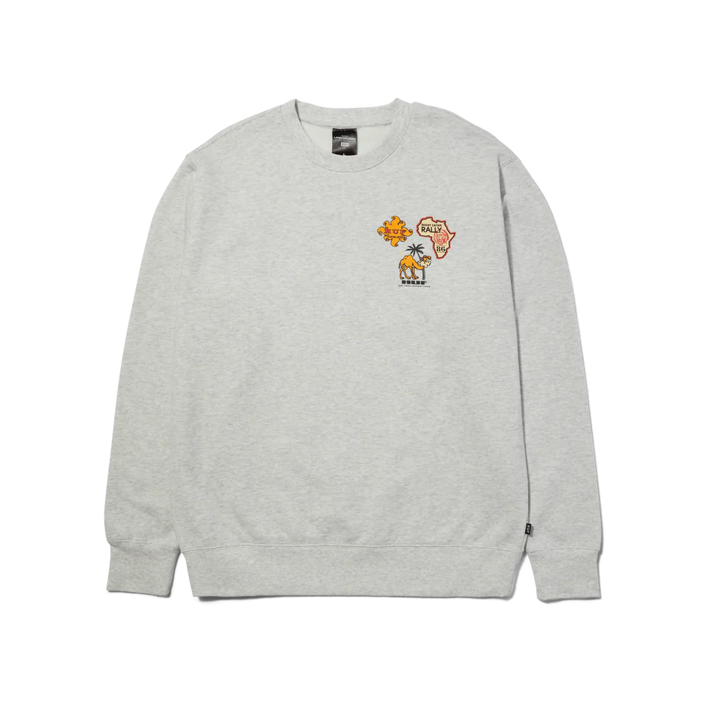 HUF x Toyota Overland Touring Crewneck  freedomfm australia 
