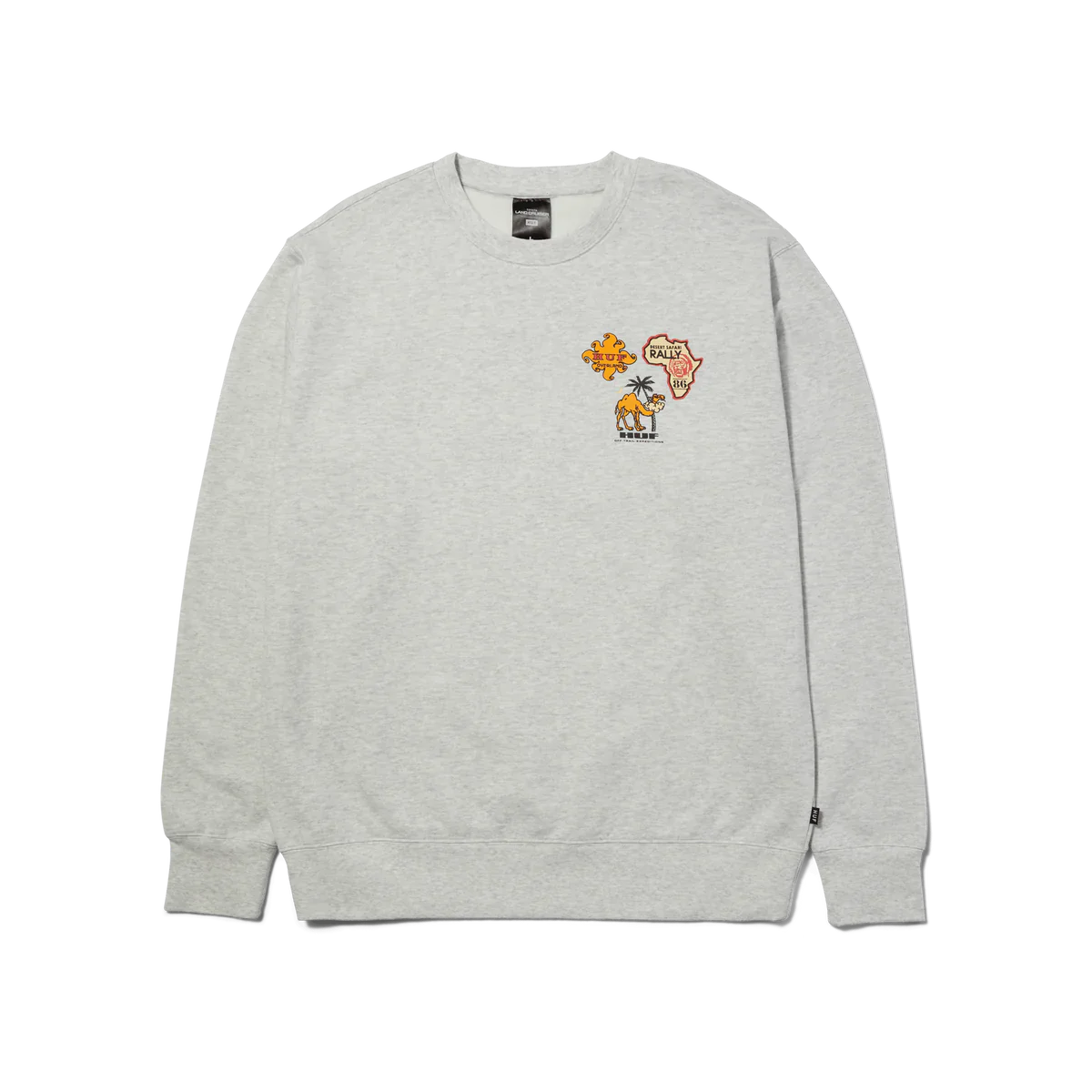 HUF x Toyota Overland Touring Crewneck  freedomfm australia 