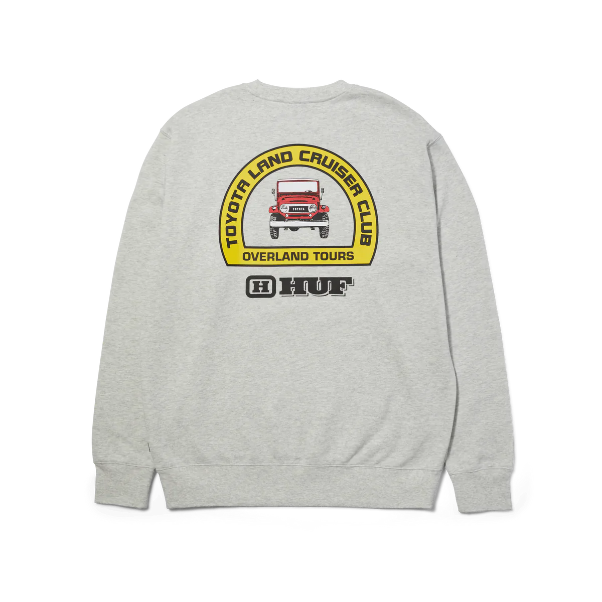 HUF x Toyota Overland Touring Crewneck  freedomfm australia 