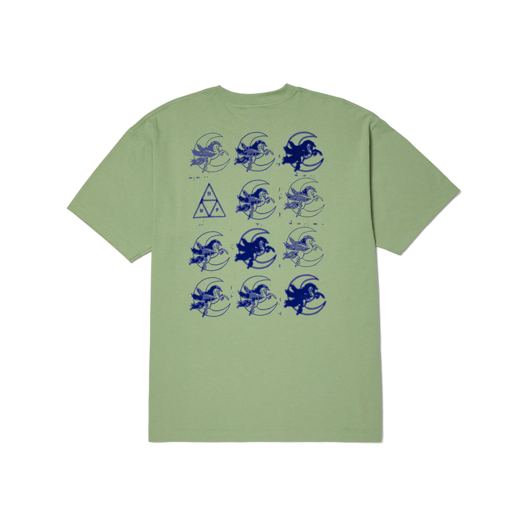 HUF Pegasus T-Shirt - Basil  freedomfm byron bay australia 