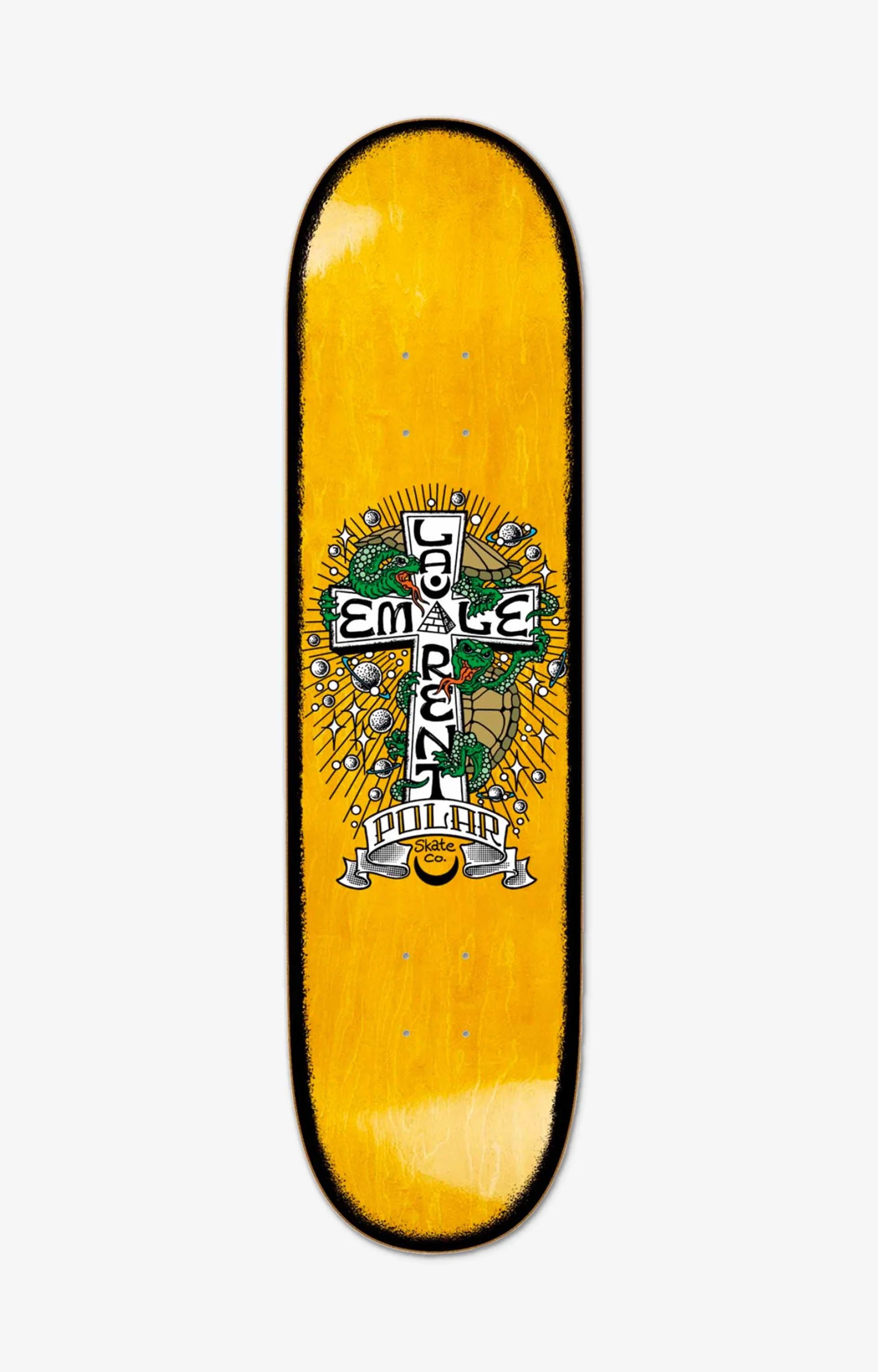 Polar Skate Co Emile Laurent Turtle Town Skateboard Deck, 8.25" freedomfm australia 