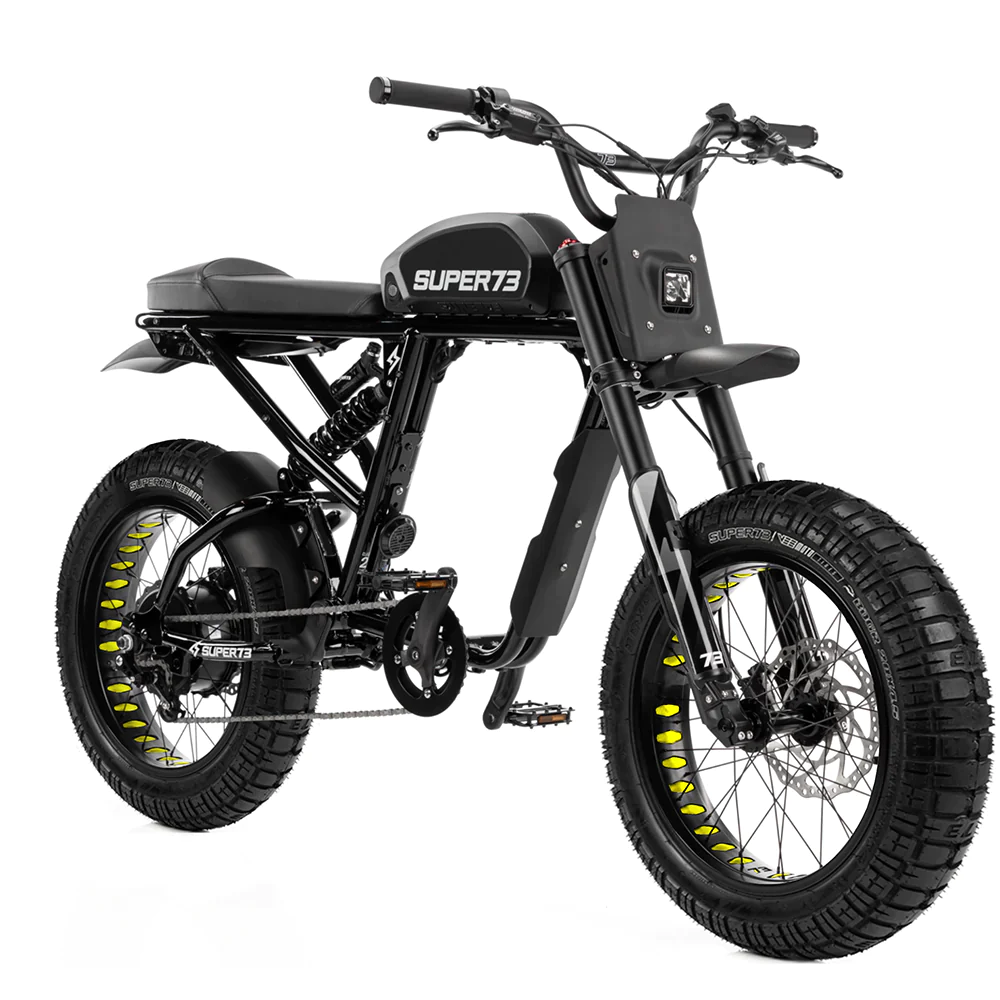 FREEDOM FM - SUPER73 RXE - BLACK - DUAL SUSPENSION - 2000 WATT