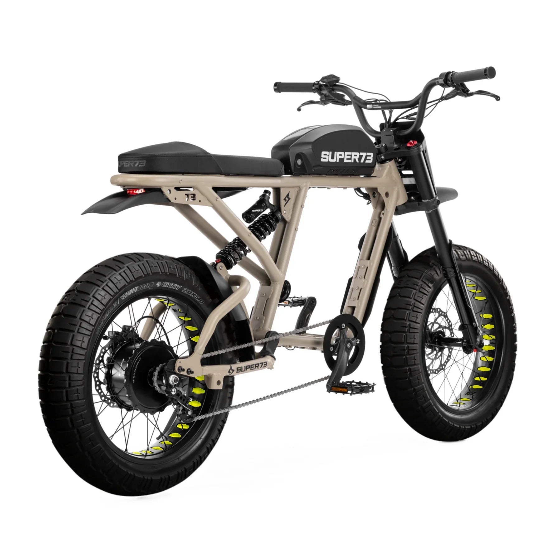 FREEDOM FM - SUPER73 RXE - BLACK - DUAL SUSPENSION - 2000 WATT