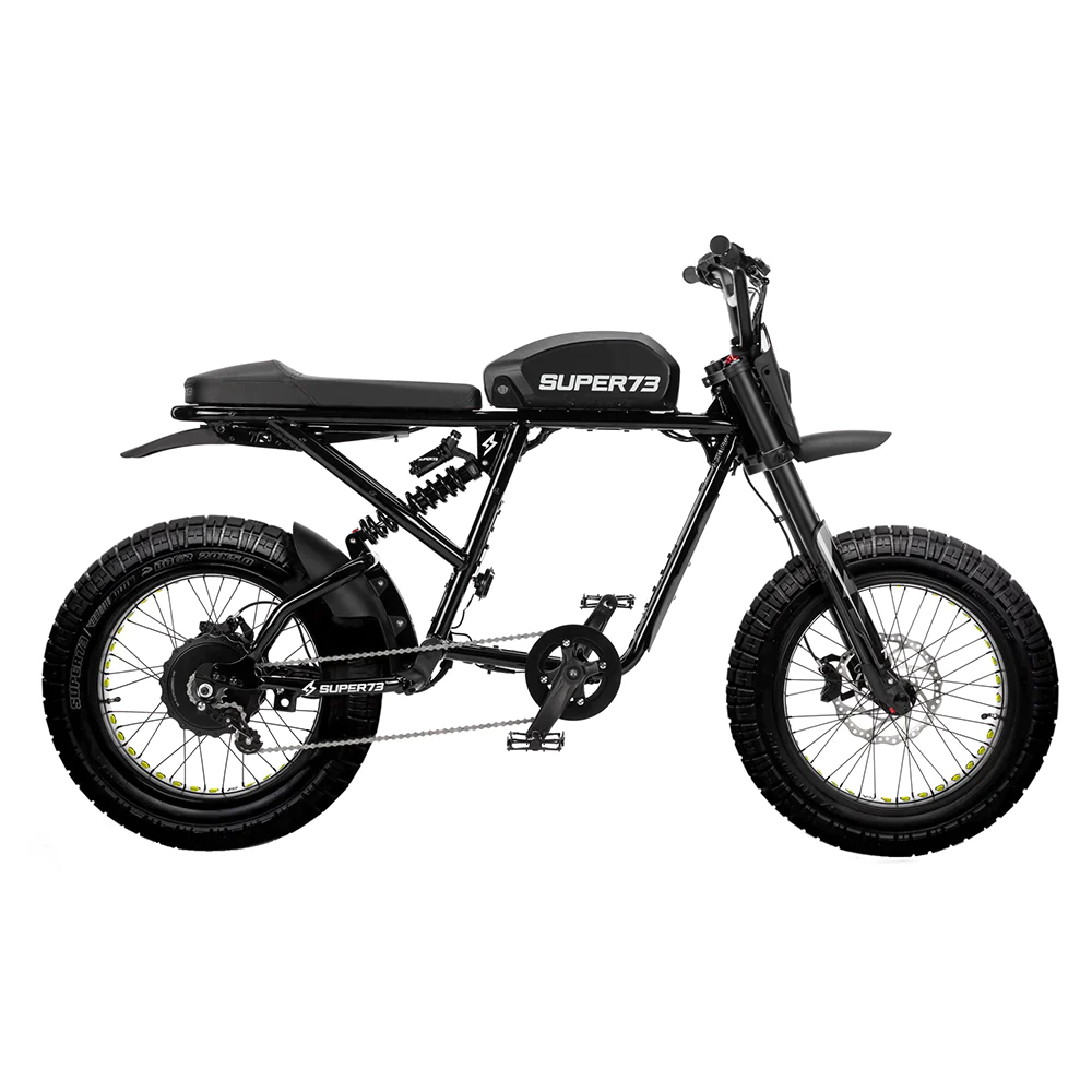FREEDOM FM - SUPER73 RXE - BLACK - DUAL SUSPENSION - 2000 WATT