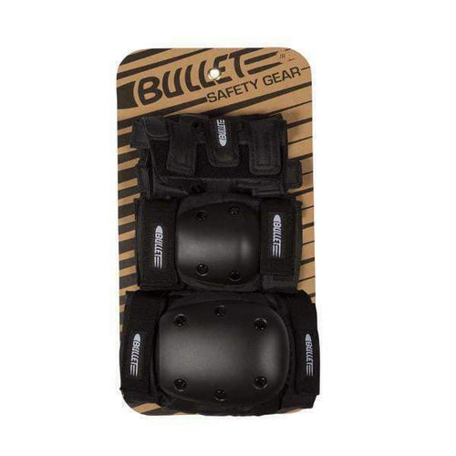 BULLET Junior Protective Pad Set Black freedomfm byron bay