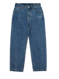 KROOKED Eyes Denim Twill Pants Stone Wash freedomfm byron bay australia 
