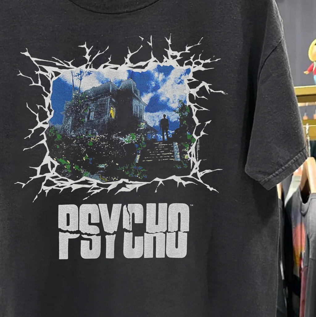 freedomfm australia 90s Psycho Movie Black T-Shirt