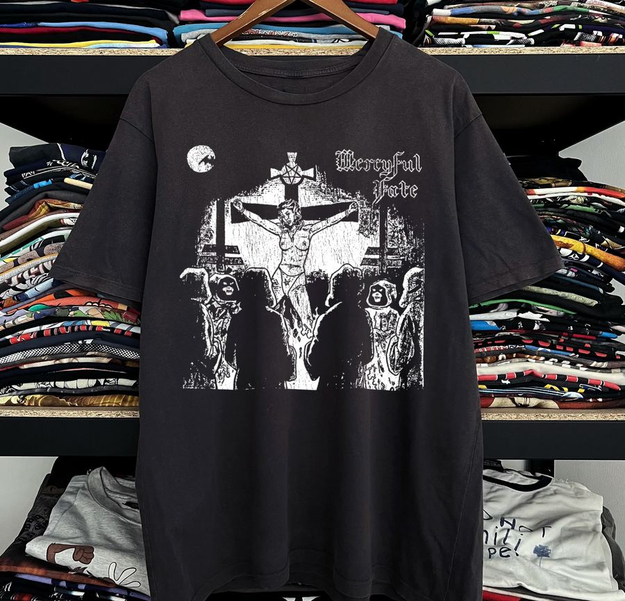 Mercyful Fate Washed Black Tee