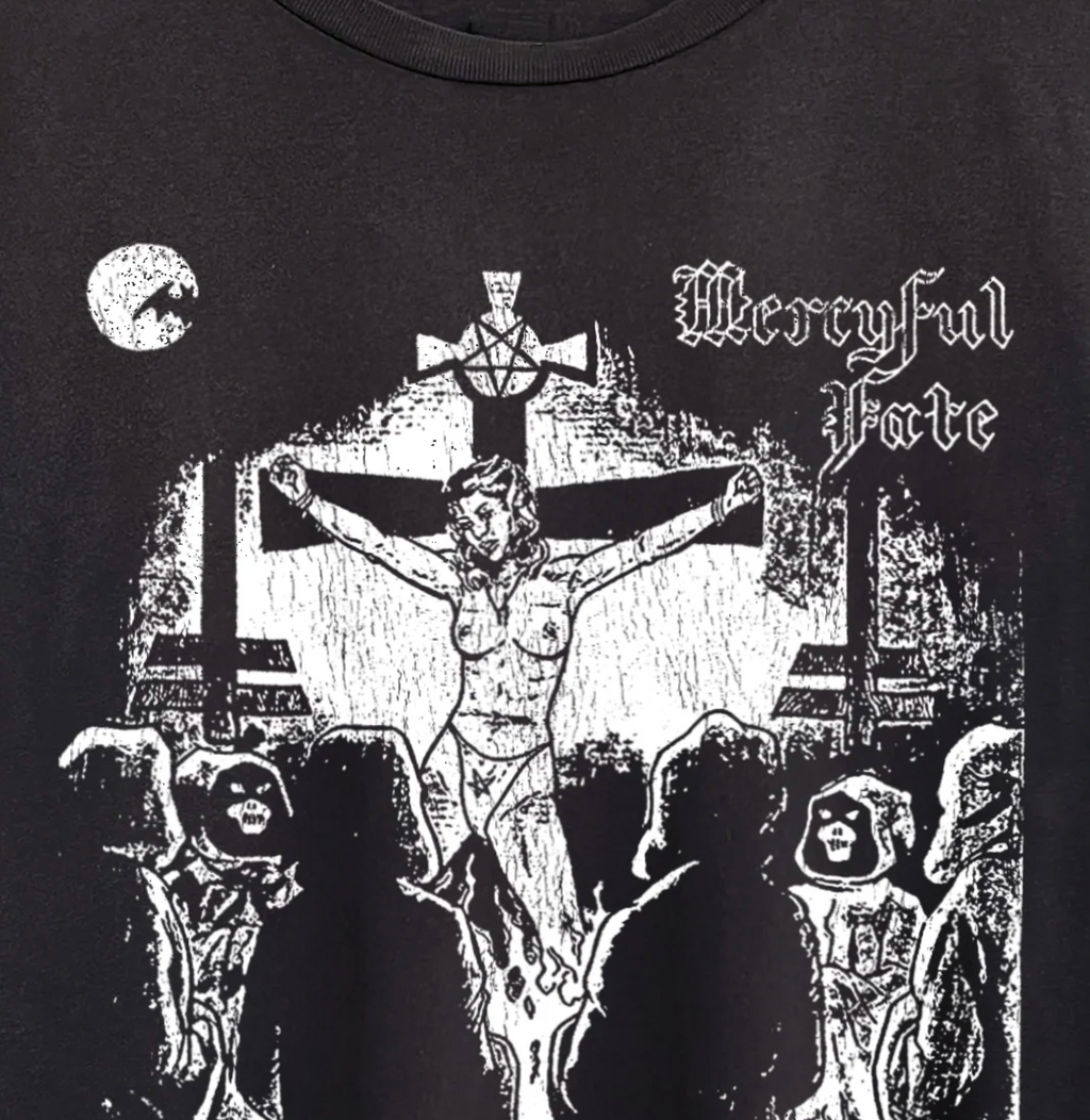 Mercyful Fate Washed Black Tee