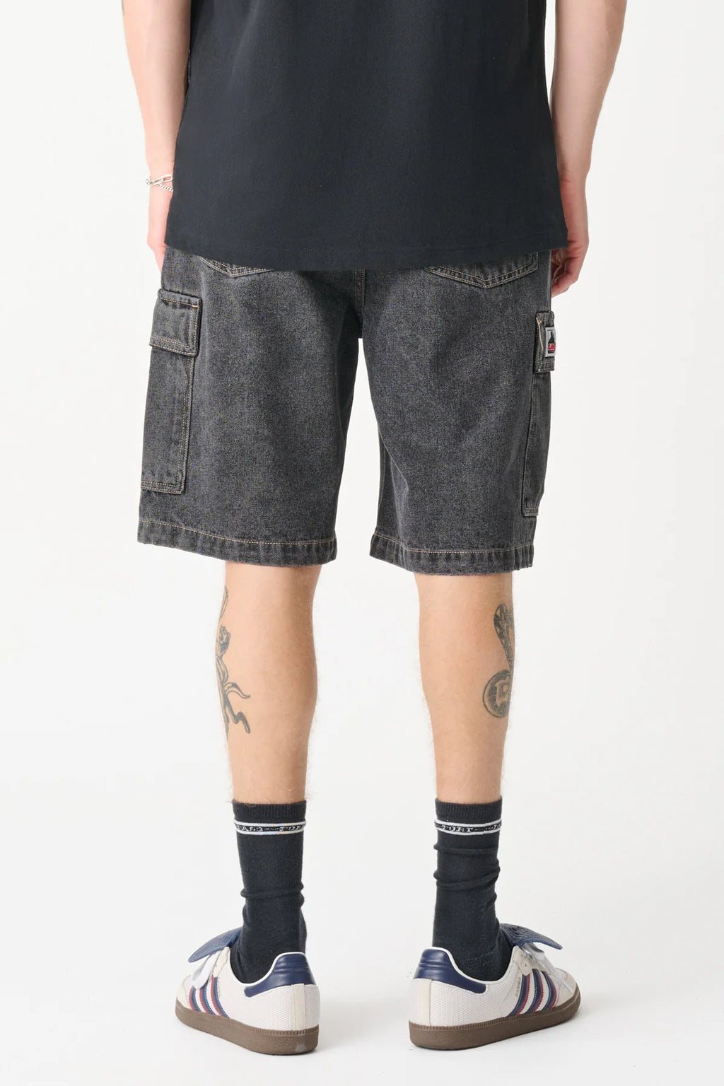 Baggy Cargo Denim 91 Short freedomfm skate 