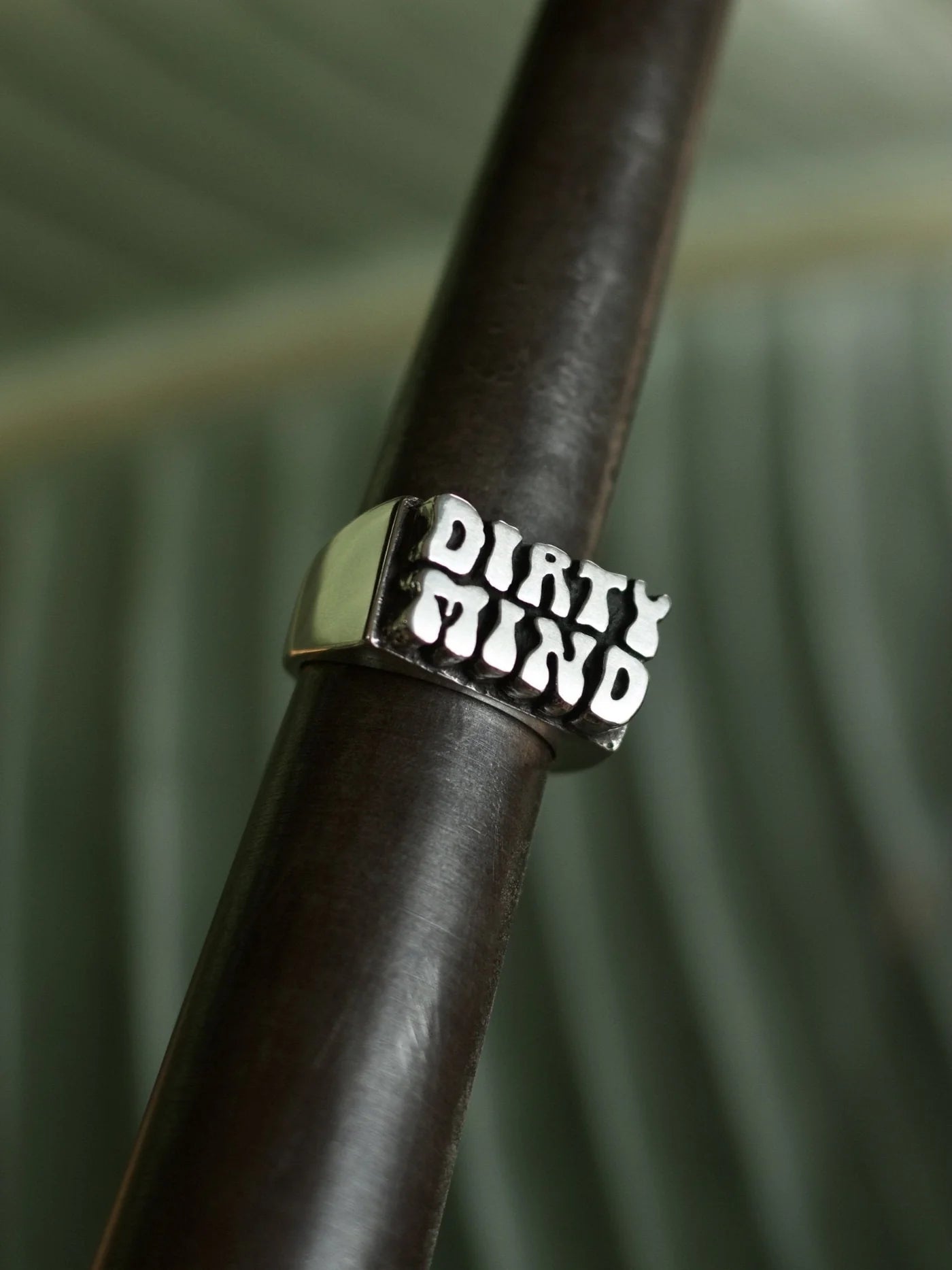 DIRTY MINDS - DIRTY PARADISE SIGNATURE HANDMADE RING SILVER 925