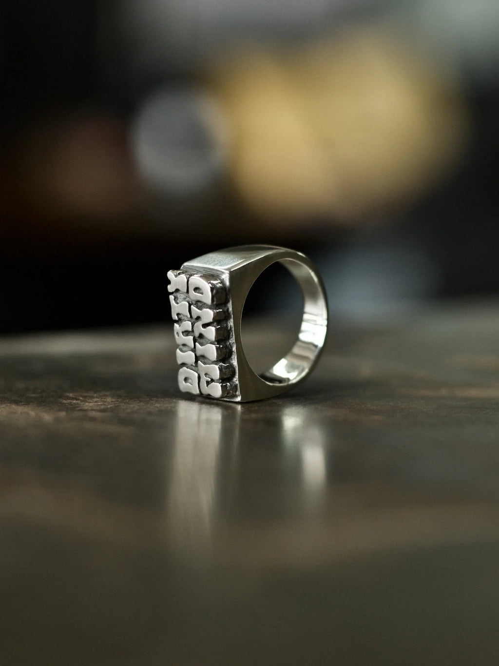 DIRTY MINDS - DIRTY PARADISE SIGNATURE HANDMADE RING SILVER 925