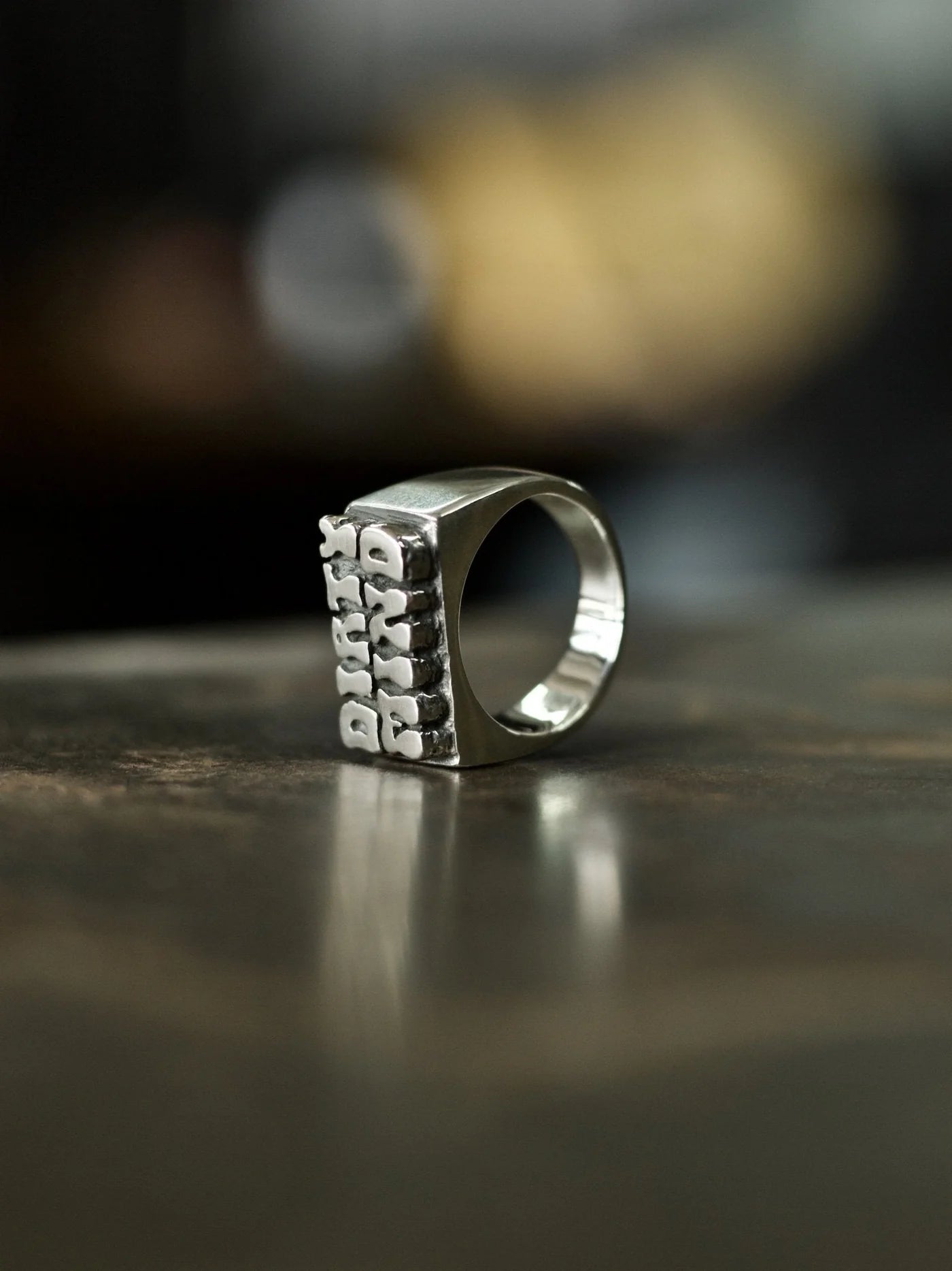 DIRTY MINDS - DIRTY PARADISE SIGNATURE HANDMADE RING SILVER 925