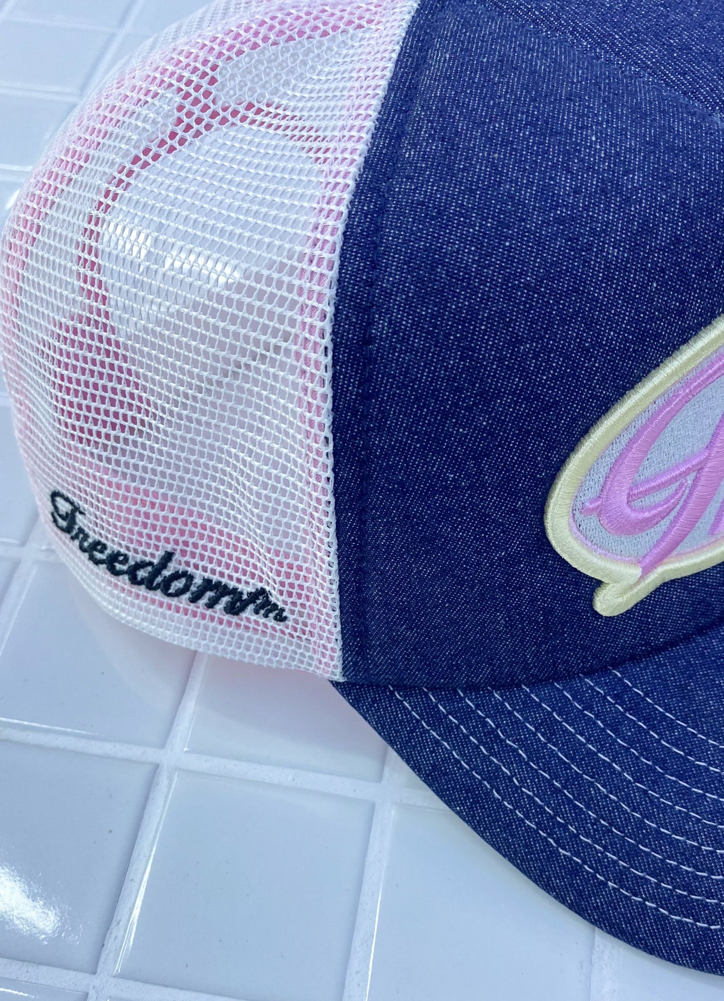 Pink Denim Trucker - Freedom FM