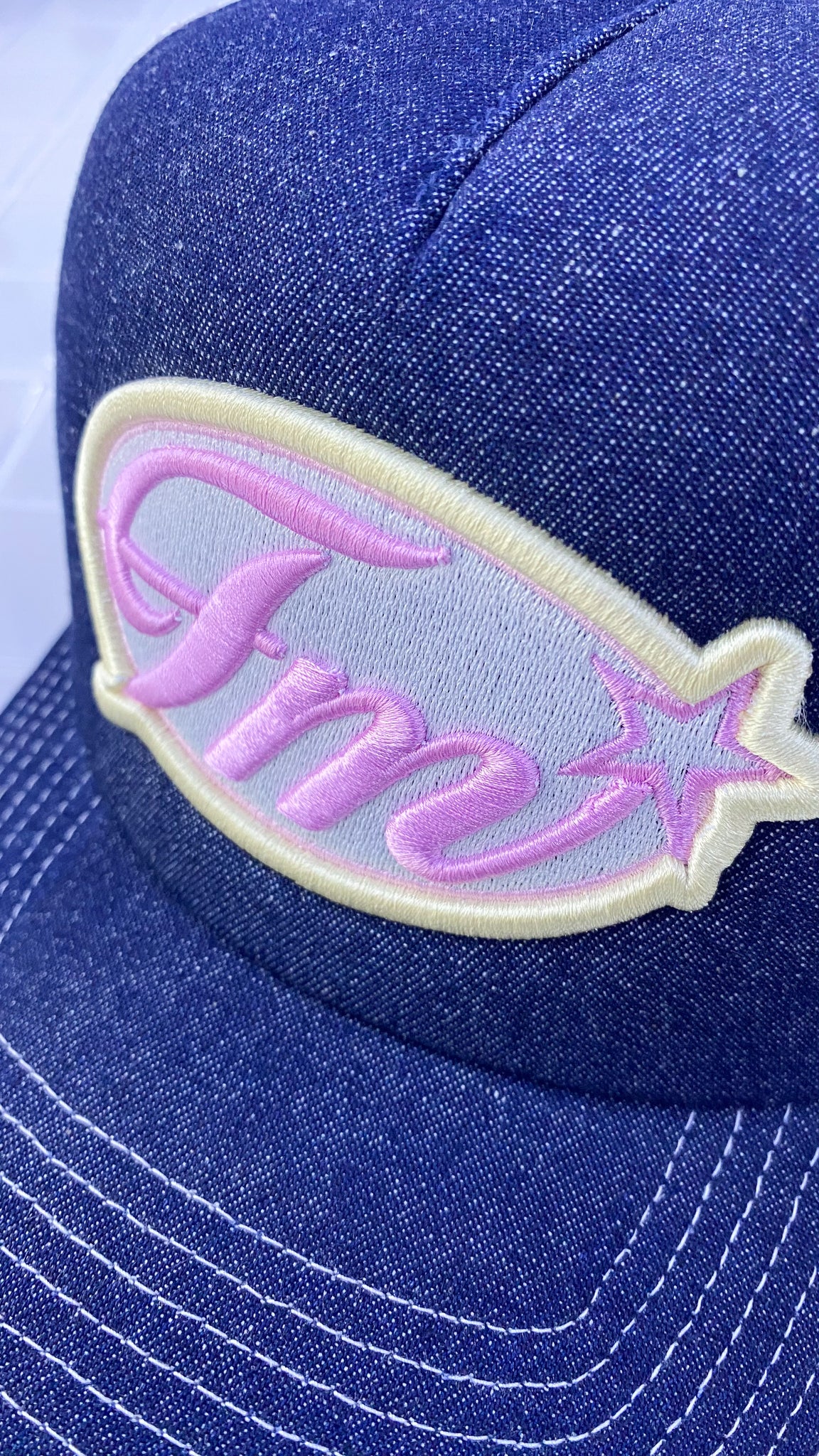 Pink Denim Trucker - Freedom FM