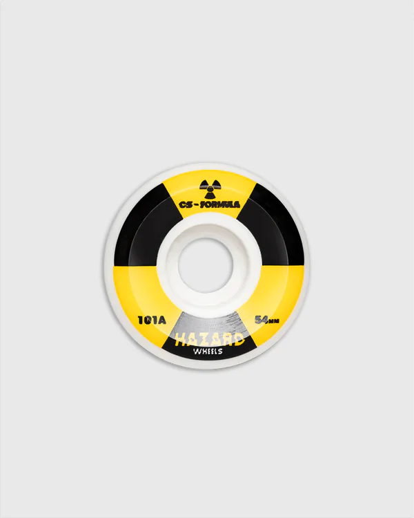HAZARD Radio Active CS Conical Wheels White freedom machine byron bay 