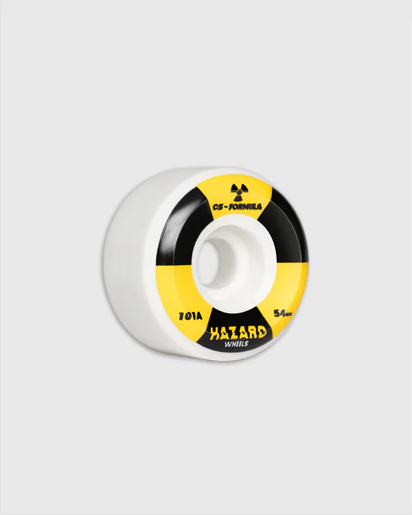 HAZARD Radio Active CS Conical Wheels White freedom machine byron bay 